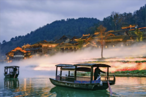 康辉旅游网<经典>广州出发多彩贵州双乌双镇织金洞+乌江寨+乌江源百里画廊+平远古镇双动5天
