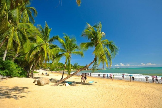 康辉旅游网广州双飞海南5天4晚跟团游，文昌火箭发射观礼+东郊椰林+神州半岛灯塔+淇水湾